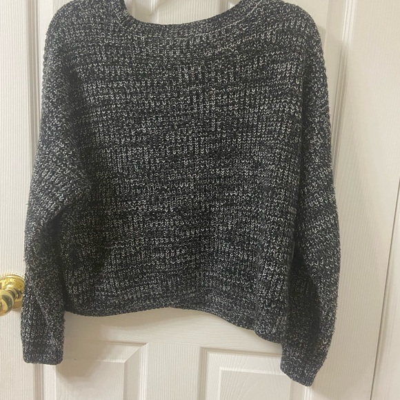 Black and White Knit Sweaters - Picture 2 of 4